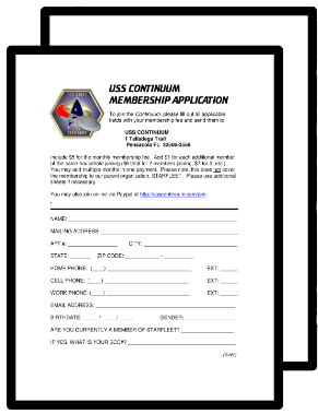 Membership Application